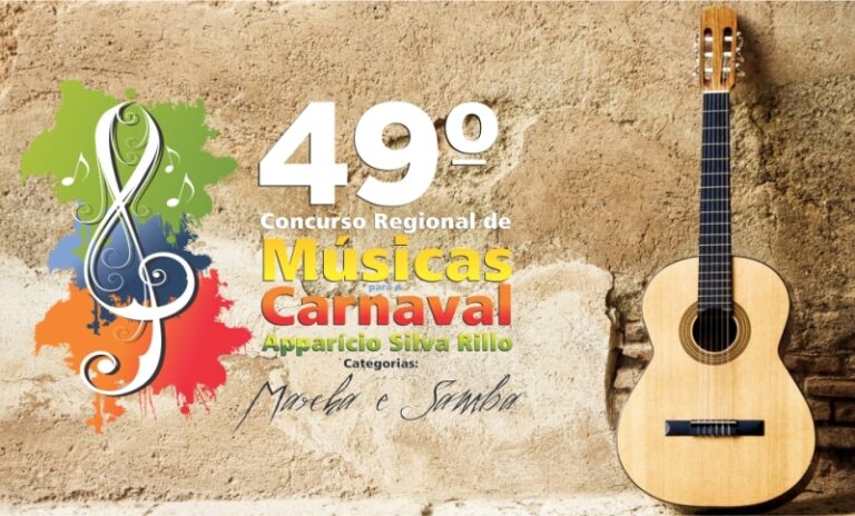 49º Concurso Regional de Músicas para o Carnaval já tem suas marchas e sambas definidos