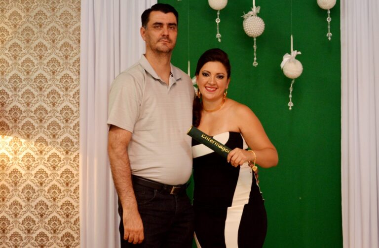 Formatura de Luize Pires em Enfermagem