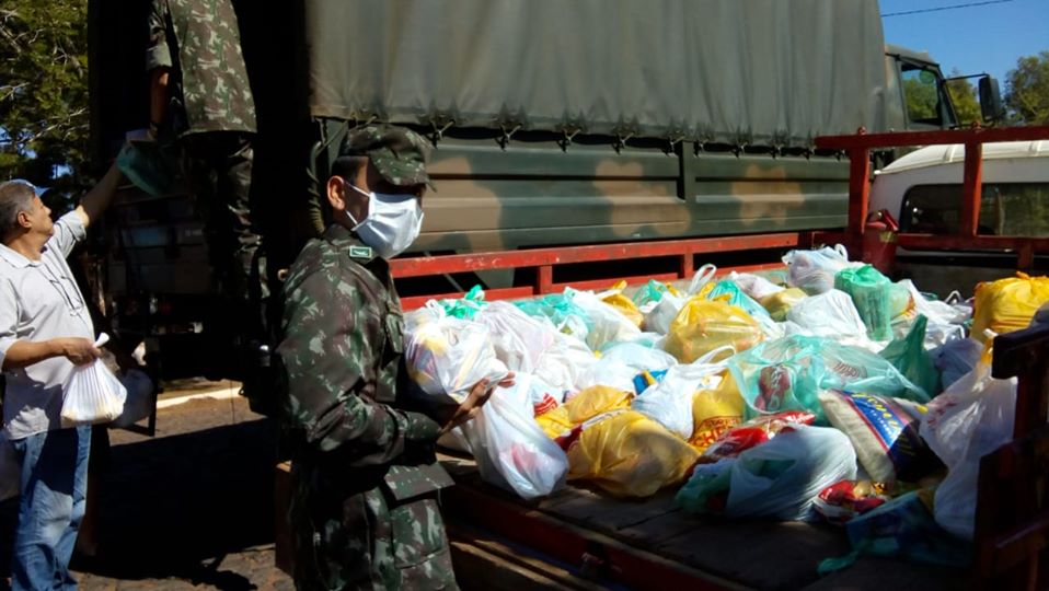 Campanha São Borja Solidária arrecada 25 toneladas de alimentos