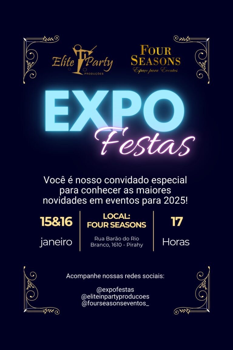 Vem aí a Expo Festas