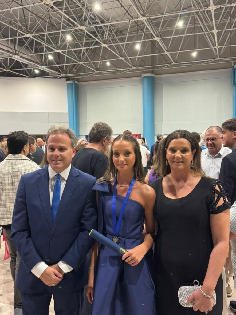 Na formatura