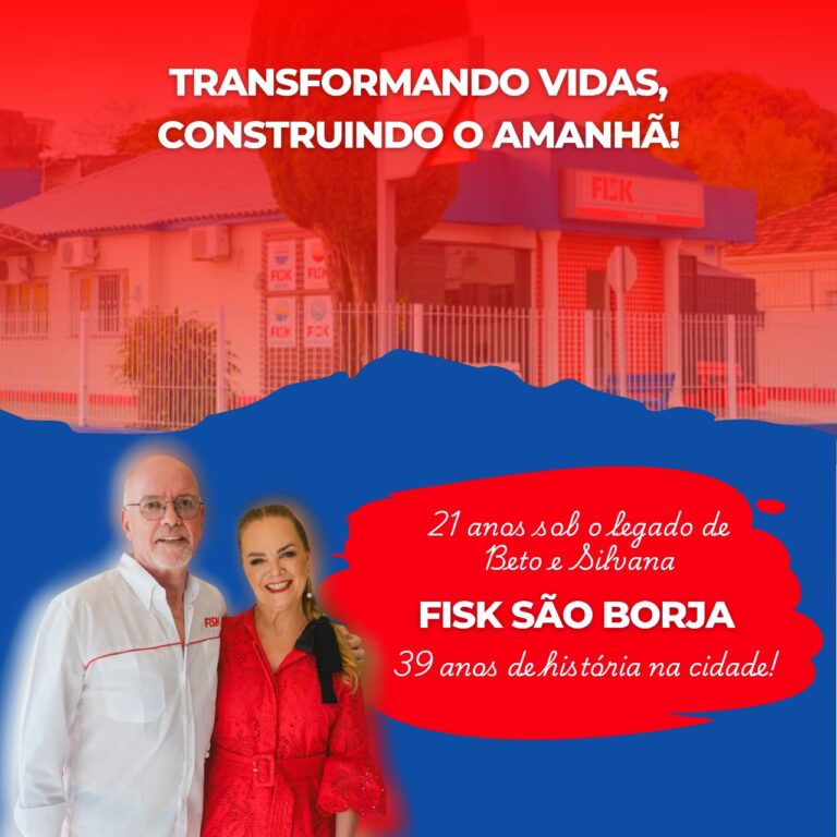 🎉 Há 39 anos transformando vidas em São Borja!