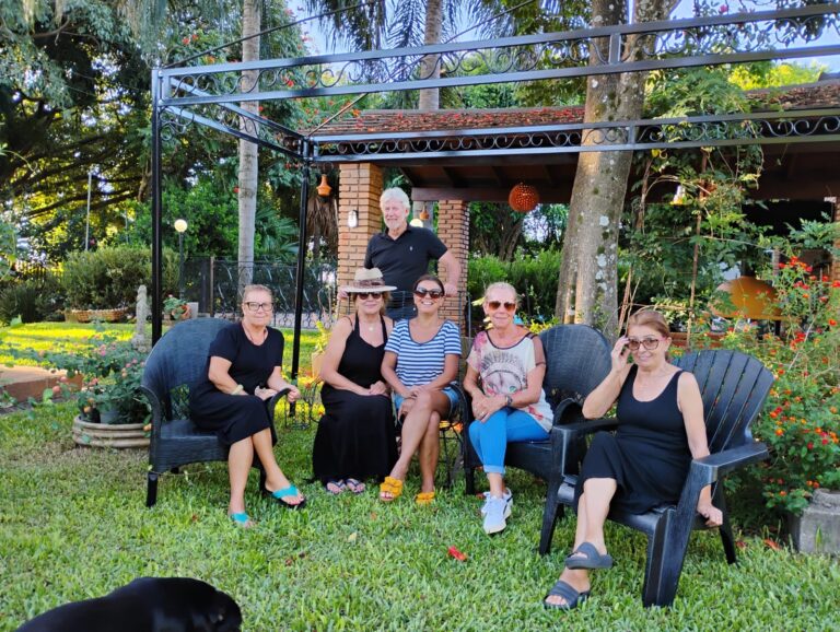 Uma visita aos amigos