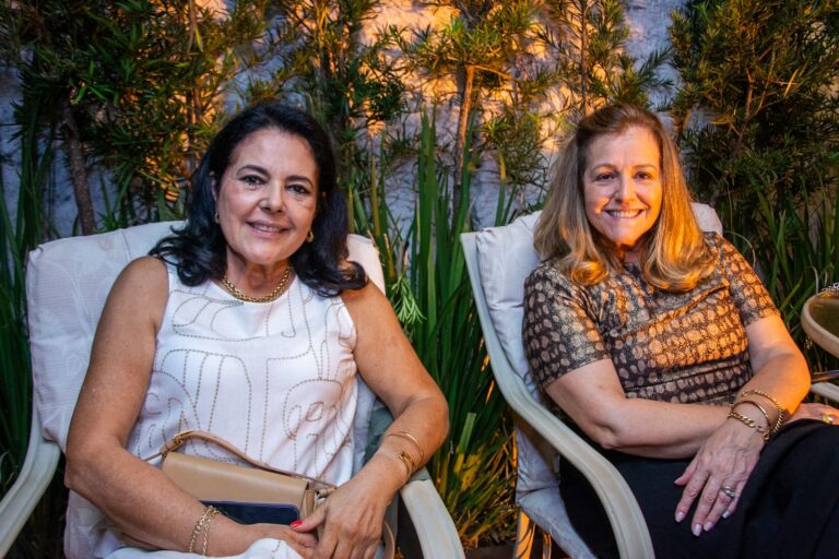 Vera Pedroso e Flávia Dornelles