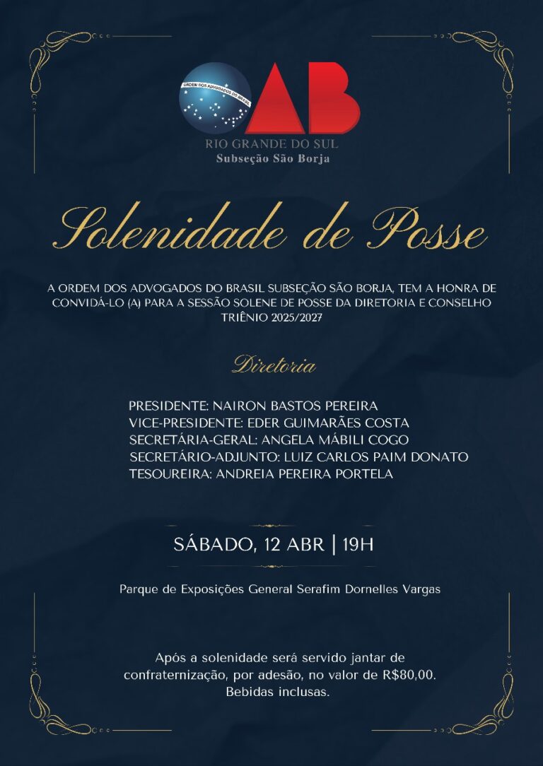 Noite de Posse