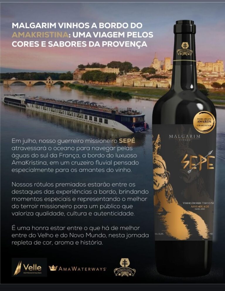 Malgarim Vinhos a bordo