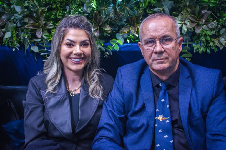 Marcia Burtet e Valdinei de Paula