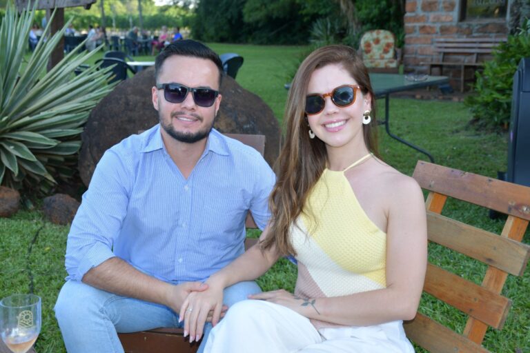 Carlos Andrei e Lulu Fortes