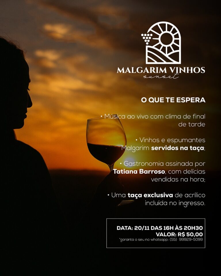 Sunset Na Malgarim Vinhos