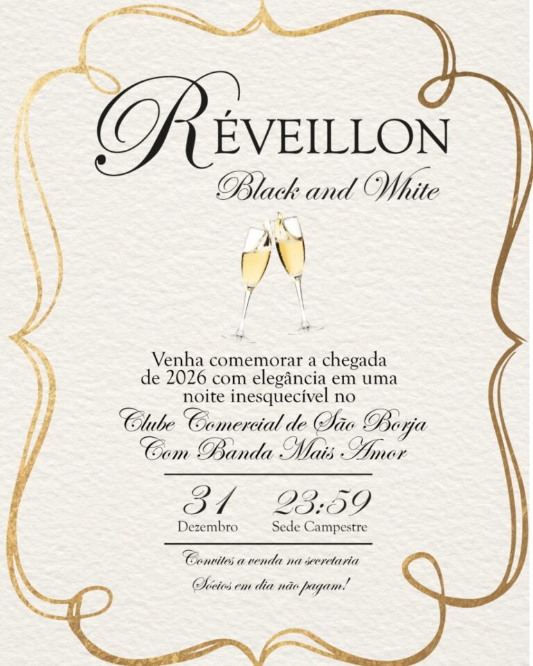 Réveillon Black & White