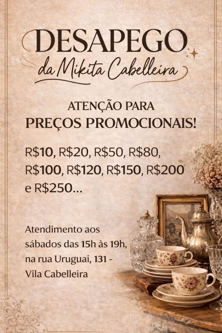 Um Belo desapego
