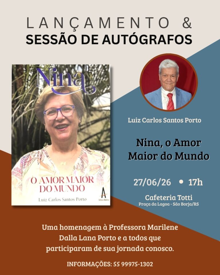 Lançamento & Sessão de Autógrafos