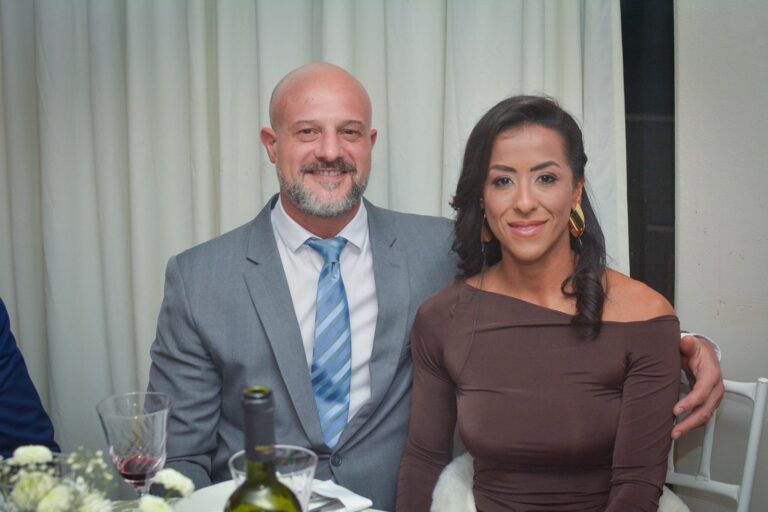 Junior Valduga e Rose Bordão