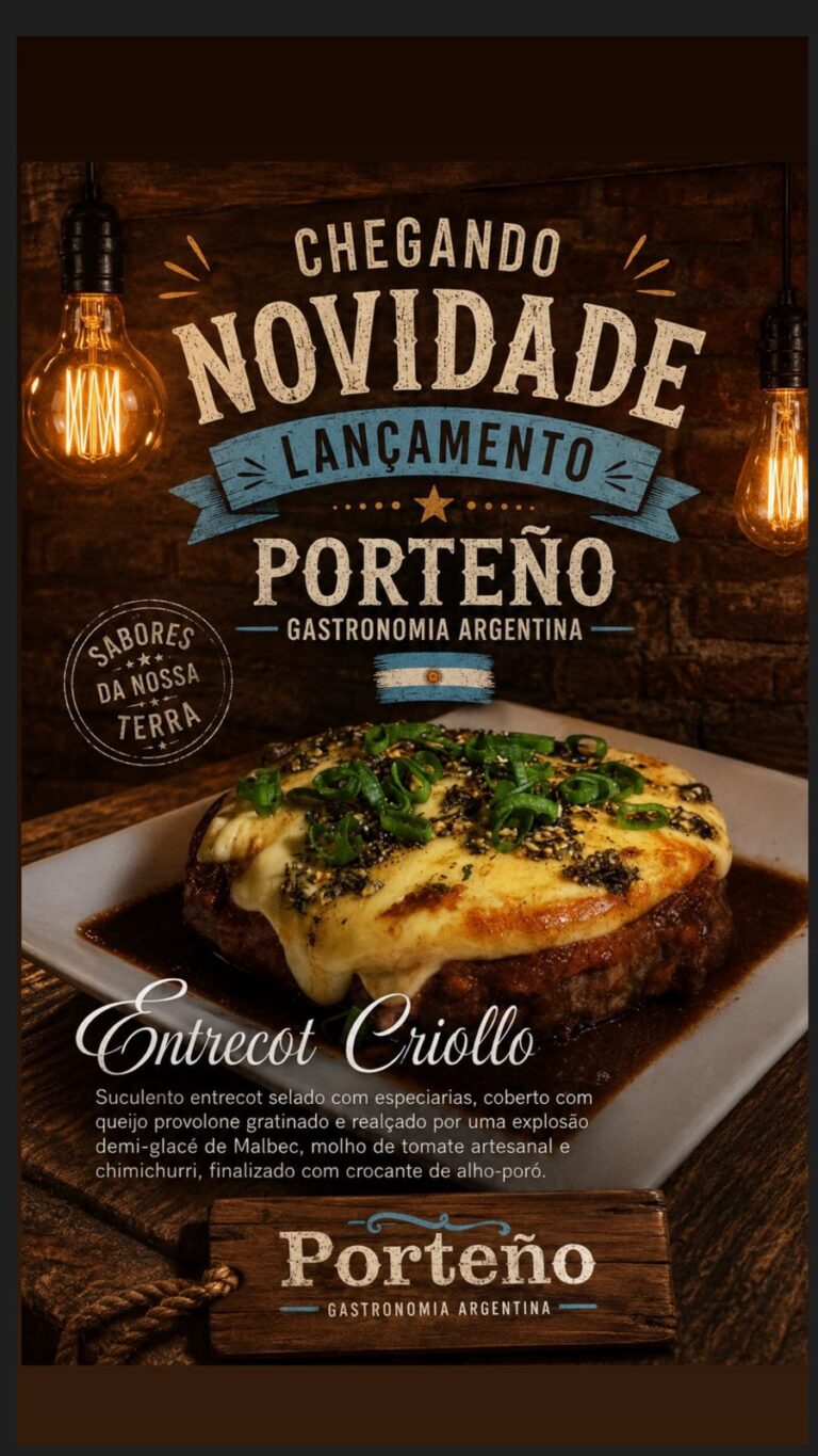 O Sabor da Gastronomia Portenha