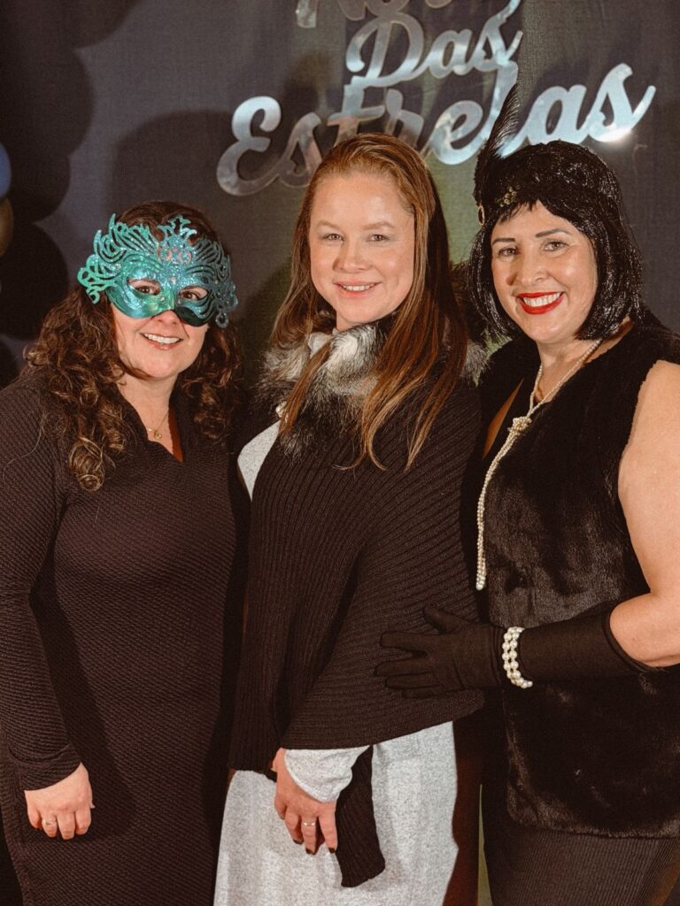 Luana Belladona, Regina Camargo e Lu Bidinotto