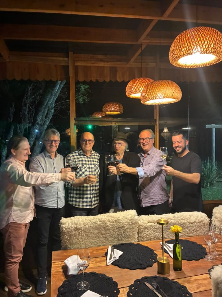 Jantar, boa prosa e reflexão