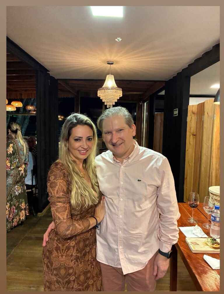 Camila Malgarim e Gilmar Kochhann