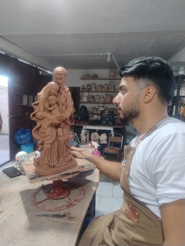 Lidando com as esculturas